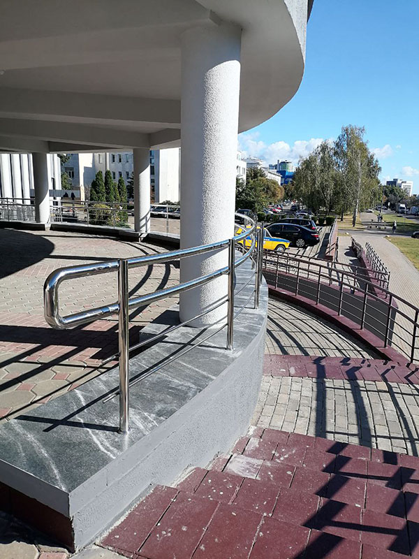 Ограждение для пандуса Проект OL-223